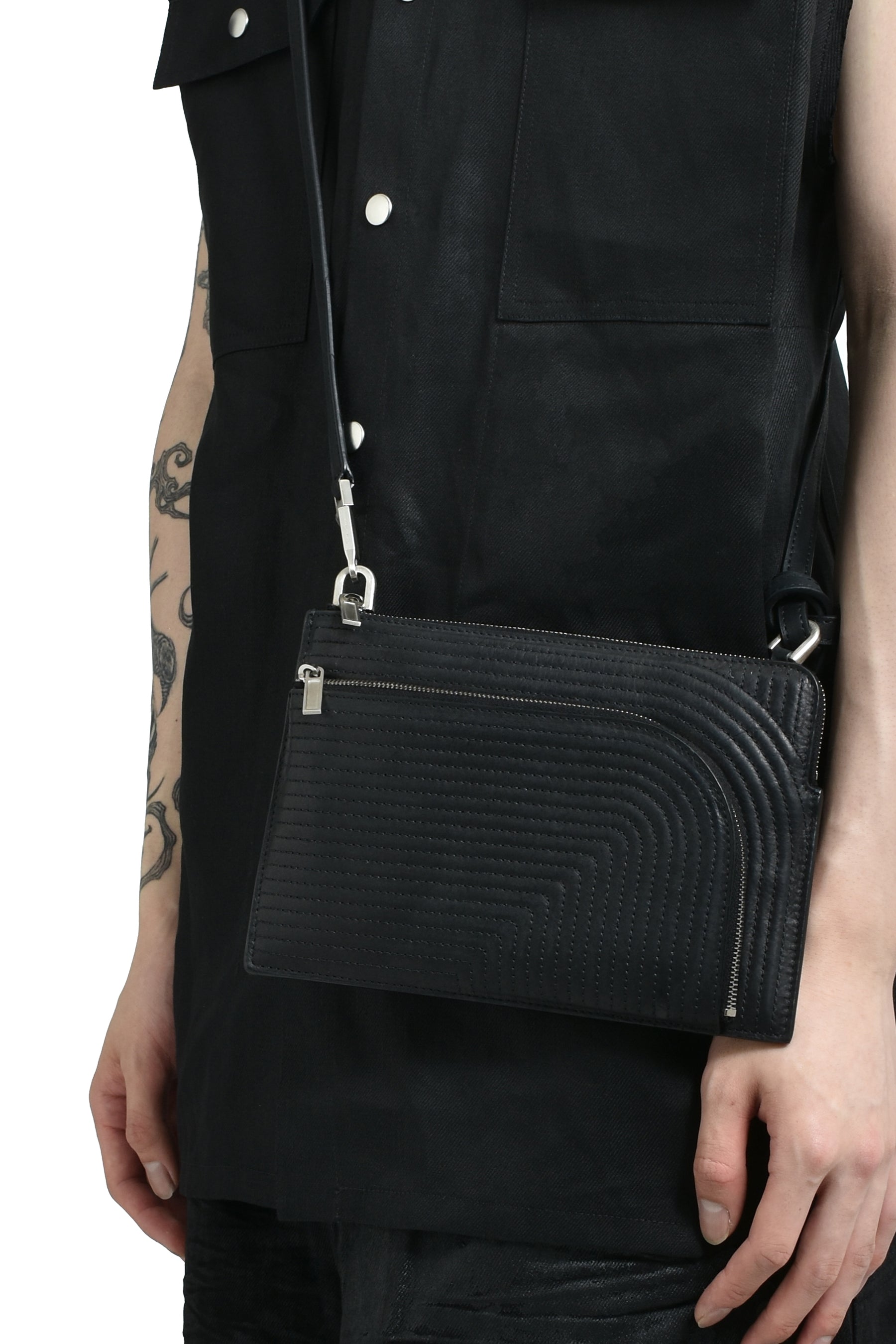 Rick Owens SS24 LIDO CLUB POUCH / BLACK - NUBIAN
