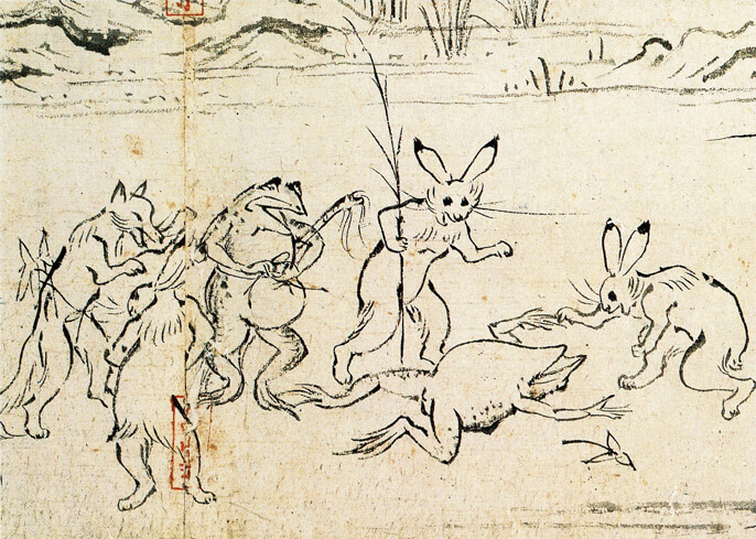 鳥獣戯画】うさぎのかわいいぬいぐるみ！ | ぬいうさくらふと