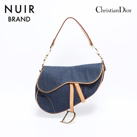 クリスチャンディオール Christian Dior サドルバッグ デニム