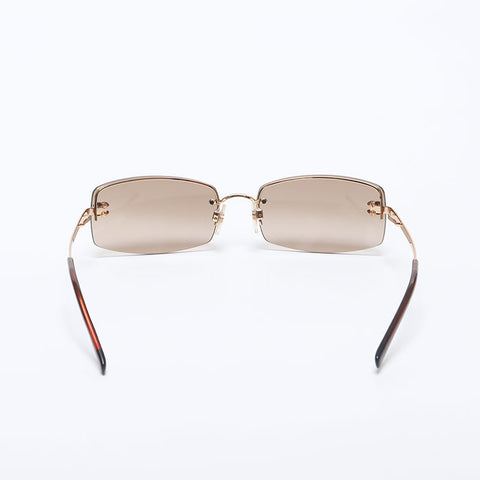 シャネル CHANEL ココマーク リムレス フレームレス ラインストーン