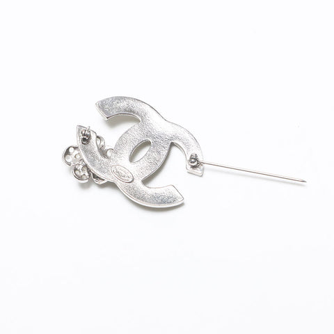 シャネル CHANEL ココマーク カメリア ラインストーン 04P ブローチ