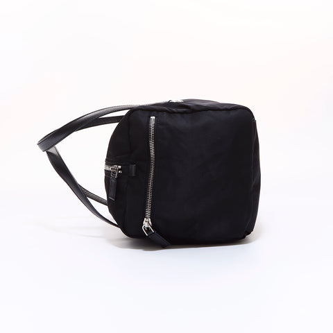 プラダ PRADA テスートナイロン ハンドバッグ ブラック WS6646 – NUIR