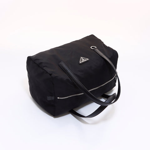 プラダ PRADA テスートナイロン ハンドバッグ ブラック WS6646 – NUIR