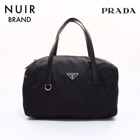 プラダ PRADA テスートナイロン ハンドバッグ ブラック WS6646 – NUIR