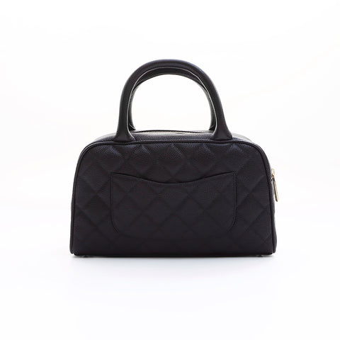 シャネル CHANEL デカココマークマトラッセ キャビアスキンミニ