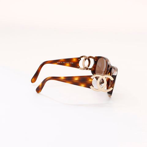 Chanel CHANEL Sunglasses Brown WS7636 – NUIR VINTAGE