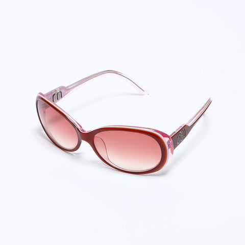 ミュウ ミュウ Miu Miu カラーレンズ サングラス ピンク WS8784 – NUIR