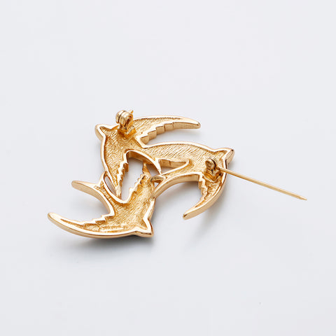 クリスチャンディオール Christian Dior ラインストーン 動物モチーフ