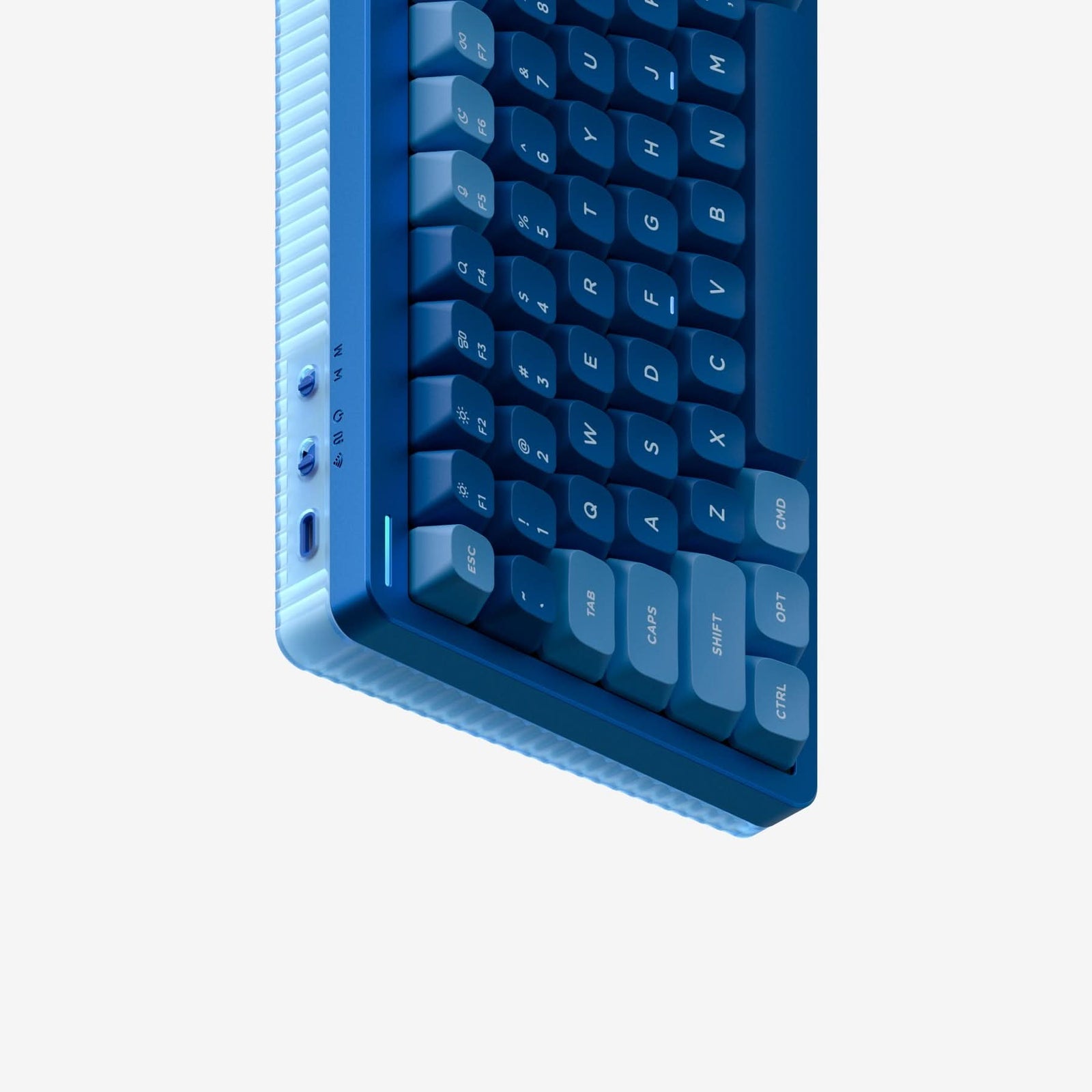 Nuphy Halo96 V2: 96 Mechanical Keyboard | Black, White, Blue – NuPhy