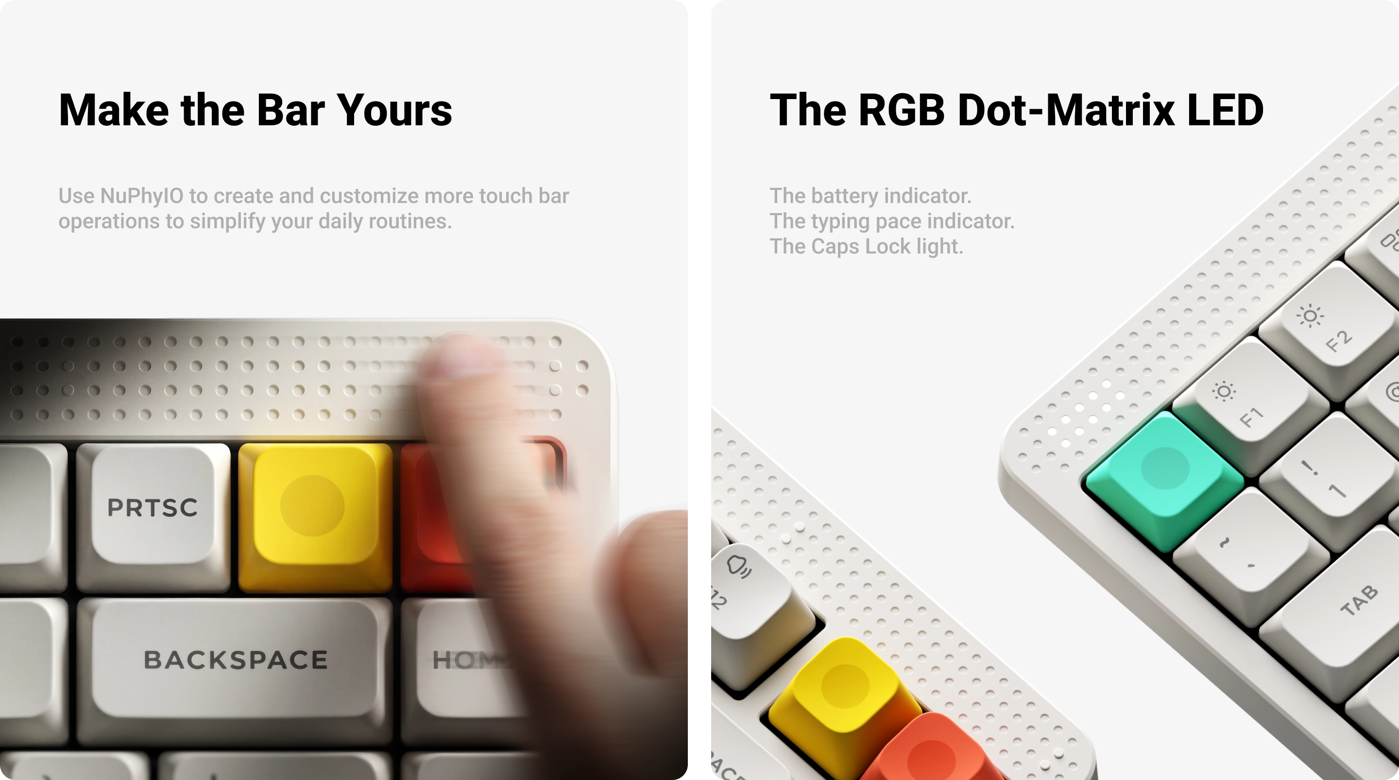 NuPhy Node Series High-Profile Wireless Mechanical Keyboard