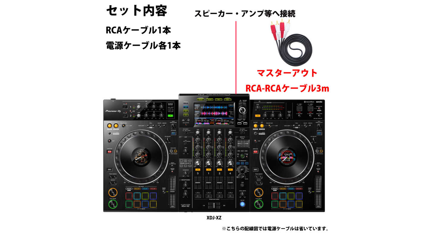 DJセットC (XDJ-XZ) | ネクサスミュージック - 全国配送DJ機材レンタル