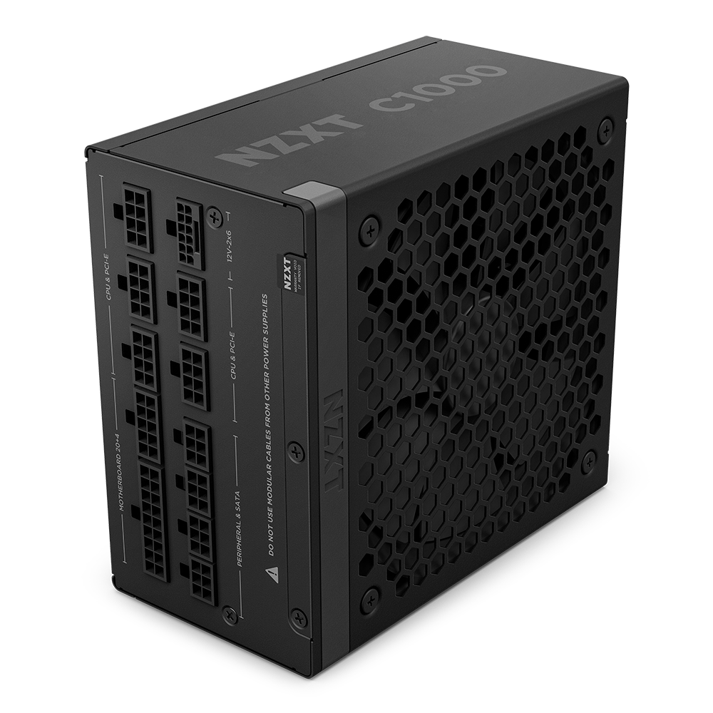 NZXT | C1000 Gold ATX 3.1 PSU | 1000 Watt 80 PLUS Gold