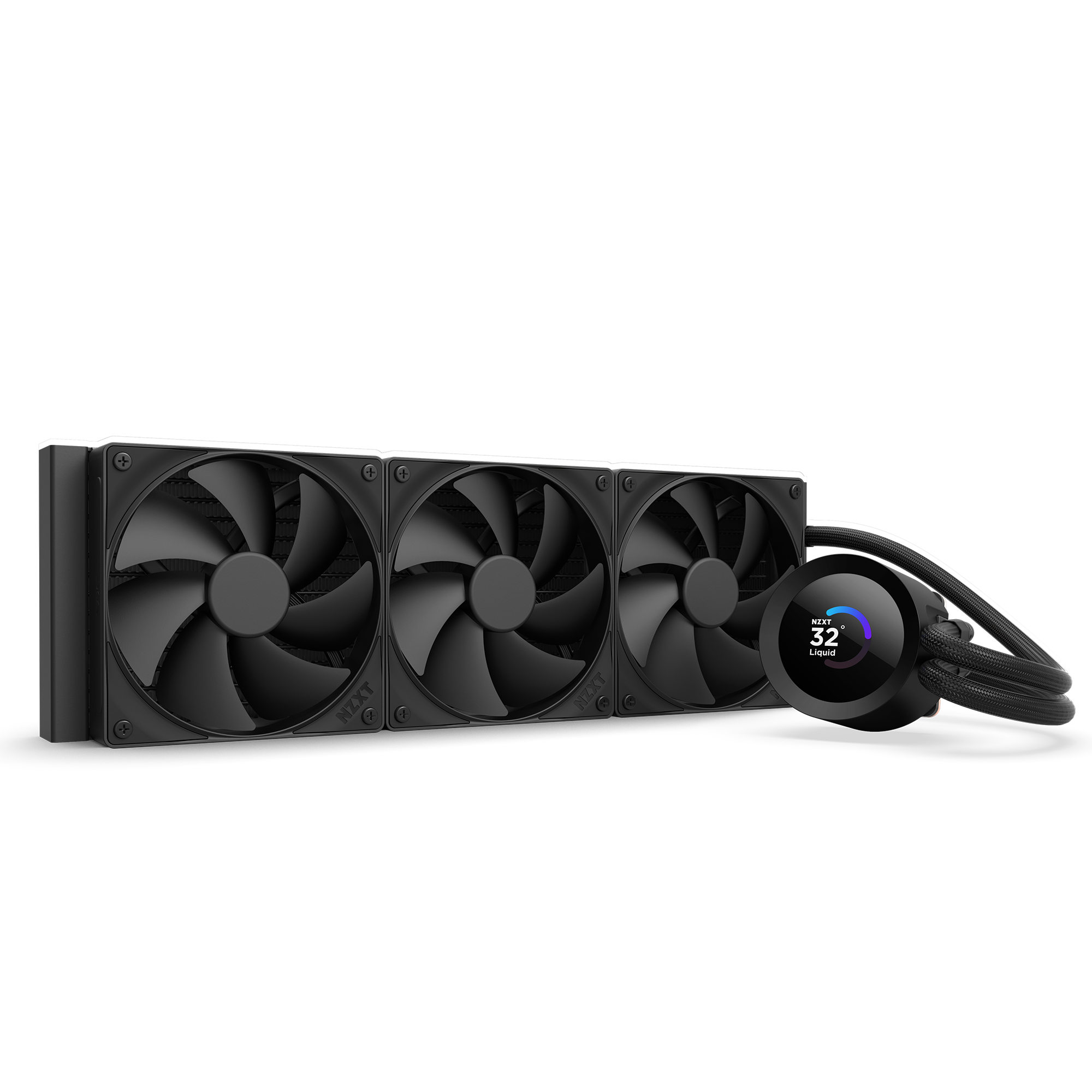 NZXT | Kraken Plus 360 | LCDスクリーン付き360mm AIO液体クーラー