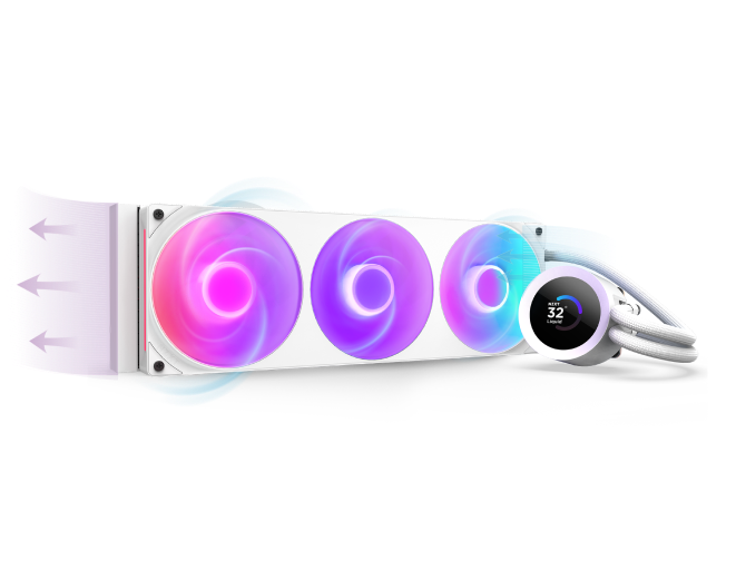 NZXT | クラーケン プラス 360 RGB | RGB AIO 液体クーラー