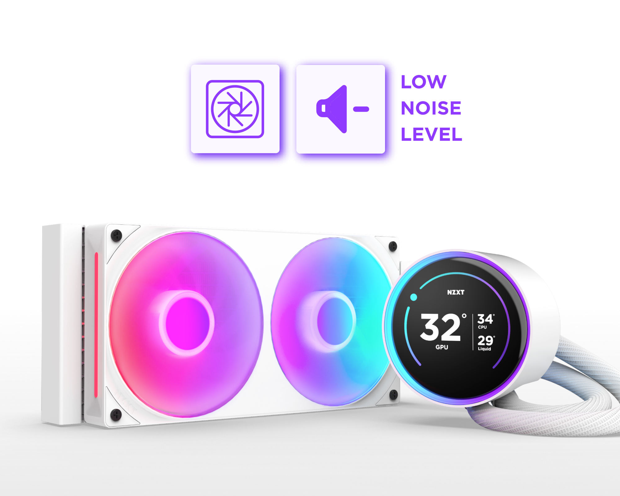 NZXT | Kraken Elite 240 RGB | 240mm AIO w/ IPS LCD & RGB