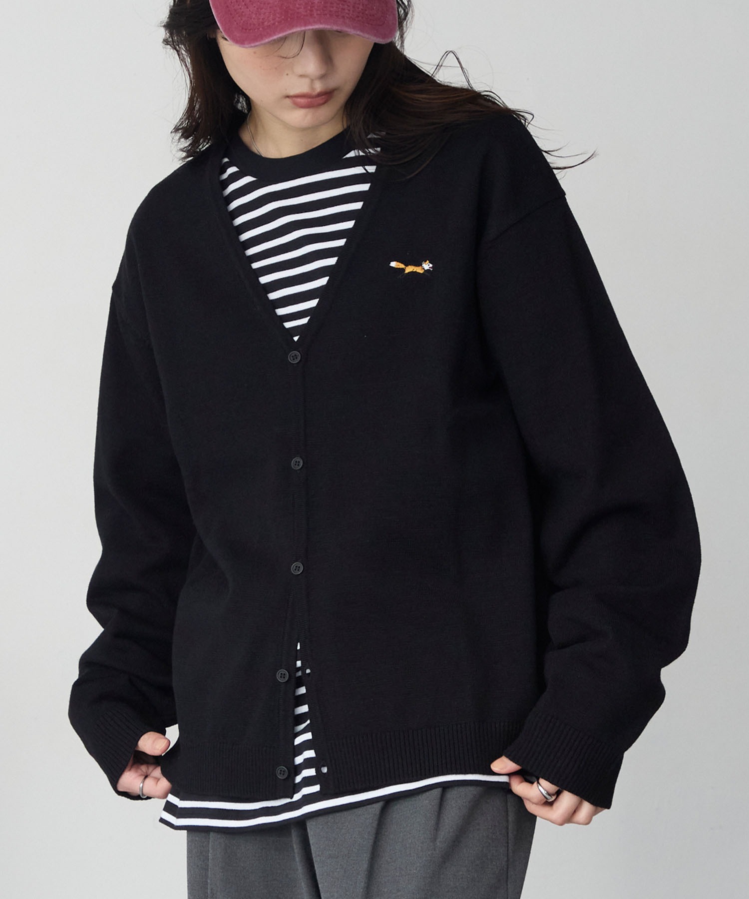 PENNEYS/ペニーズ 別注 THE FOX ロゴ ワンポイントワッペン刺繍