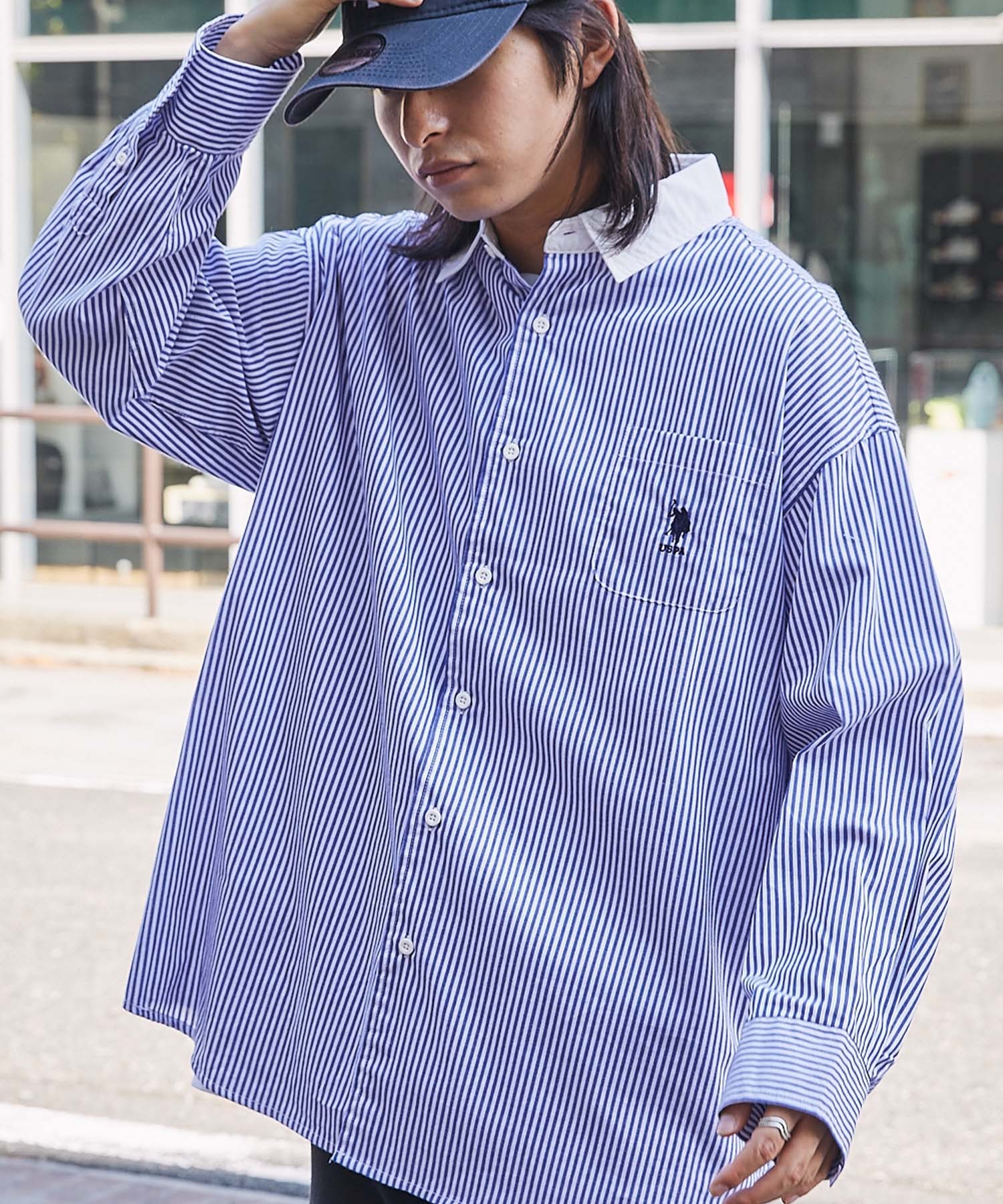 U.S. POLO ASSN. /ユーエスポロアッスン 別注 ワンポイント刺繍ロゴ