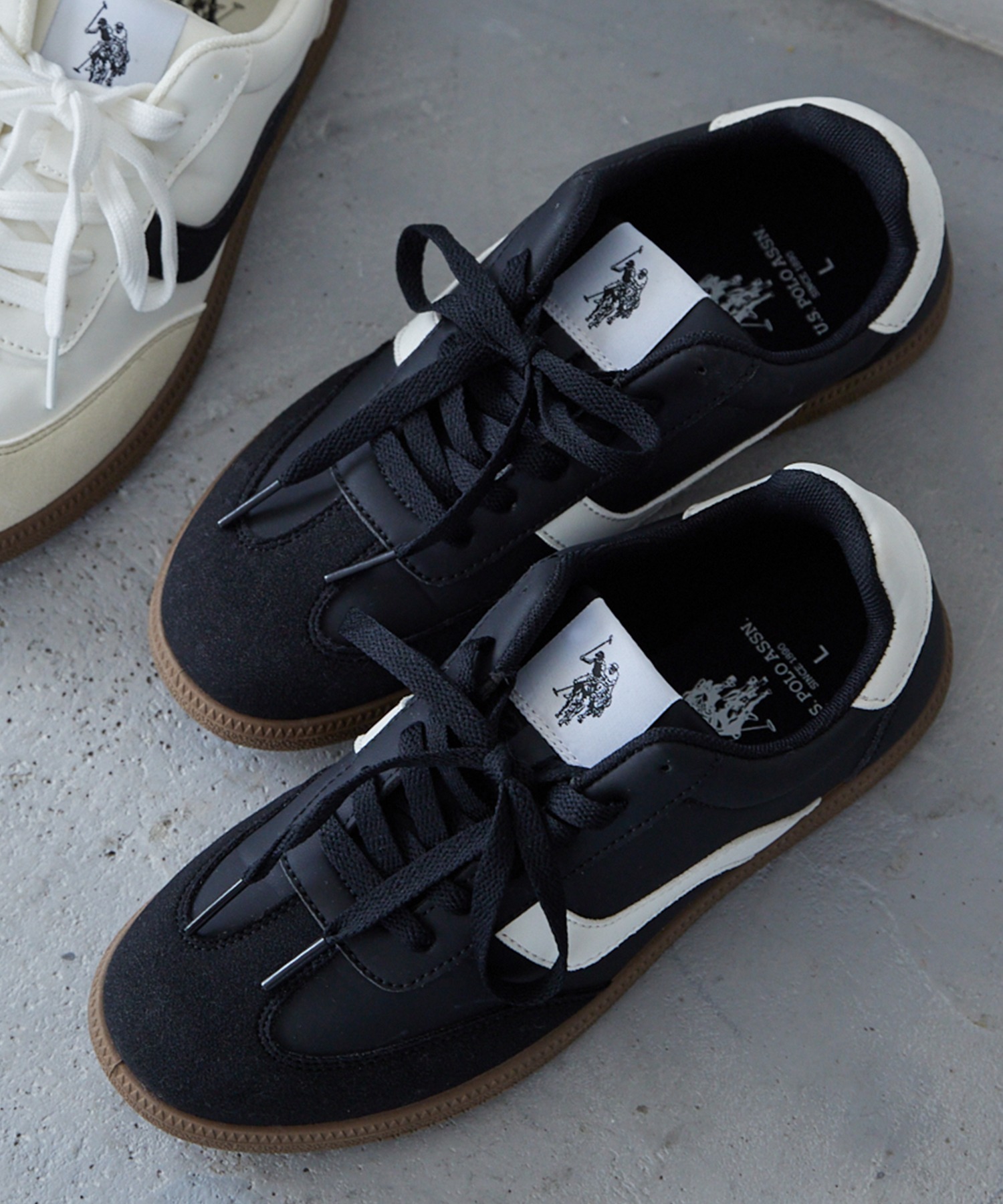 U.S. POLO ASSN. /ユーエスポロアッスン 別注 ワンポイントロゴ レース