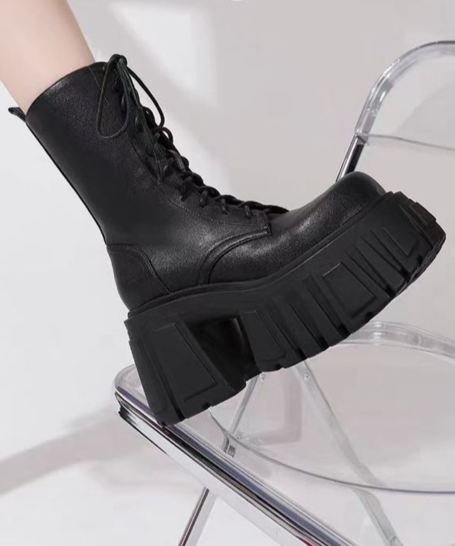 厚底 レースアップブーツ JUST ABOUT│Jeffrey Campbell OFFICIAL