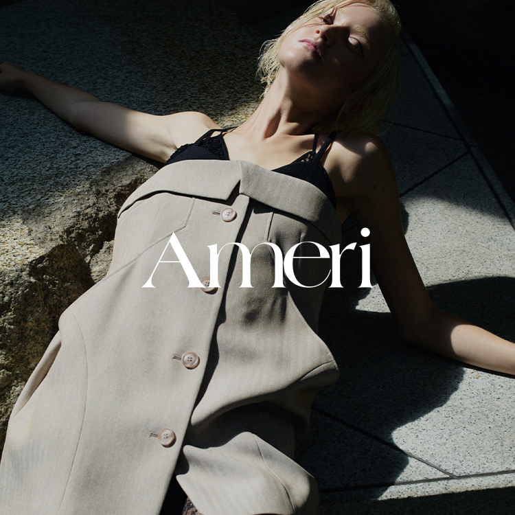 UND UNEVENNESS TIE BLOUSE（シャツ/ブラウス）｜Ameri（アメリ）の