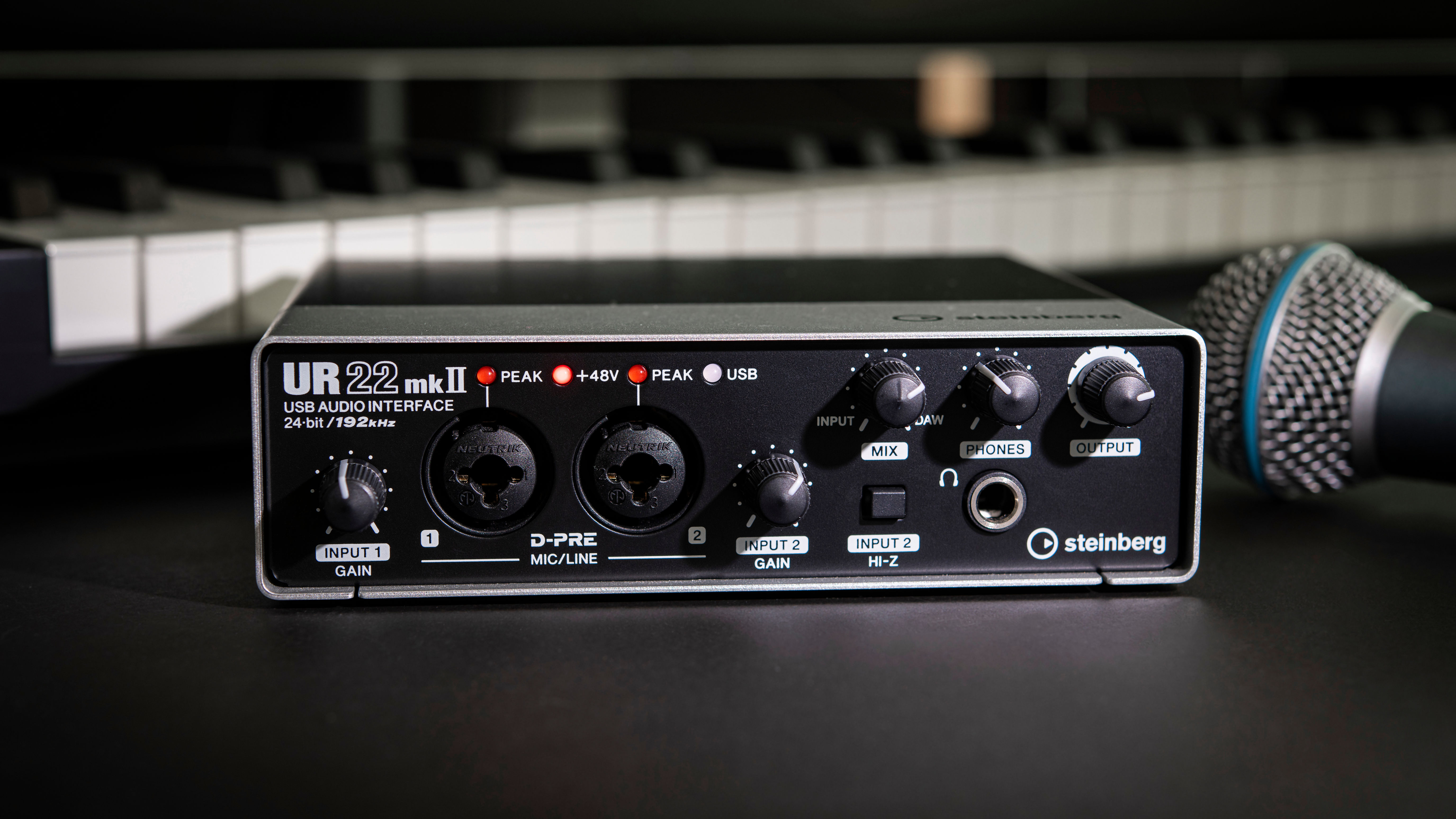 UR22mkII - コンパクト I/O のスタンダード | Steinberg