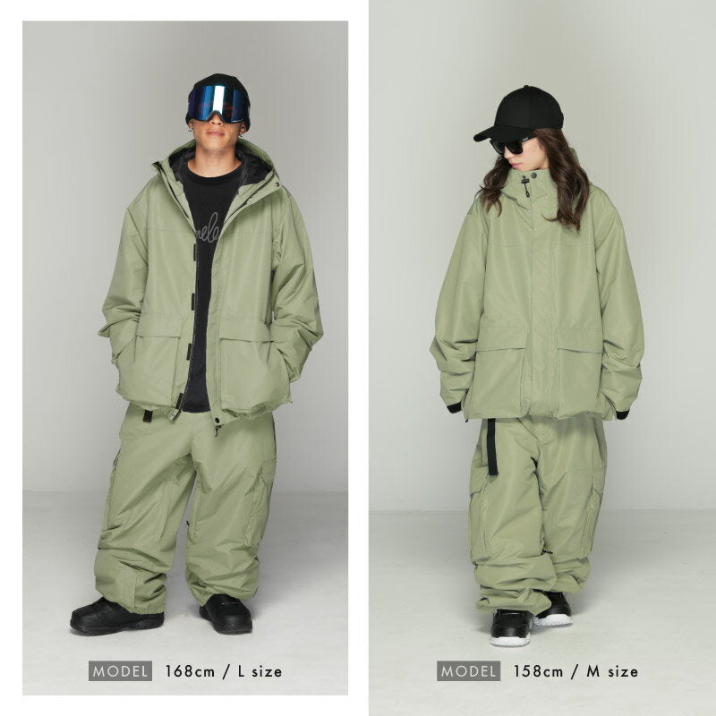 瀧澤憲一着用モデル] スノーボードウェア メンズ レディース 上下