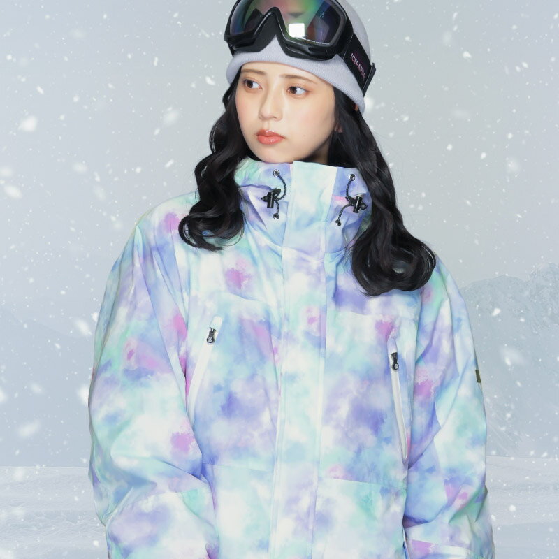 スノーボードウェア レディース 上下セット レギュラーシルエット