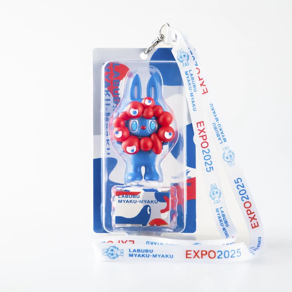 話題のキャラ「ラブブ」と「ミャクミャク」がコラボ！オフィシャル