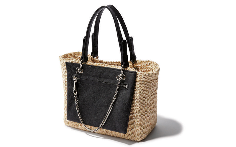 TOFF＆LOADSTONE】の“レザー×ラフィアバッグ”｜Oggi的名品File | Oggi.jp