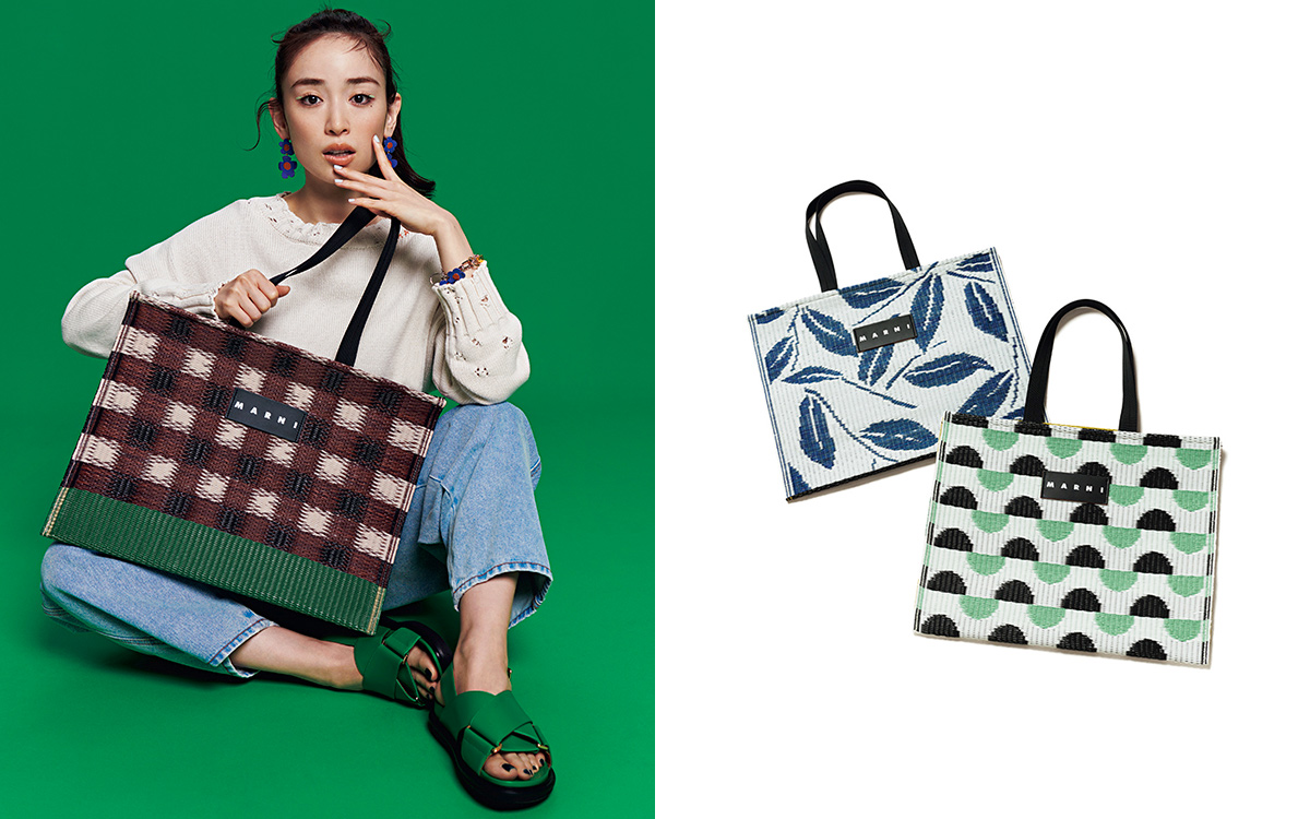 マルニ マーケットの注目新作「タタミ トート」は和素材とマルニらしい