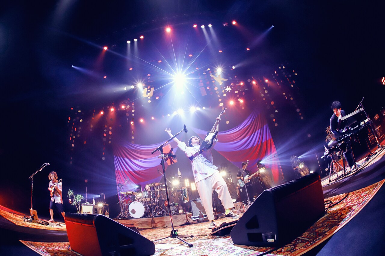 sumika“グルーヴタウン”大阪で始まりのツアー終幕「今度は俺が恩返しを