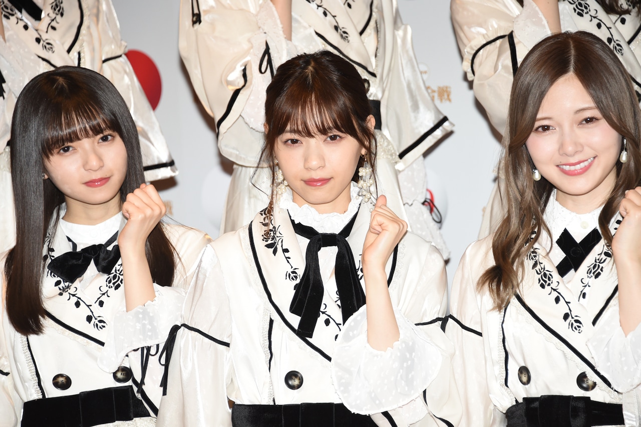 左から齋藤飛鳥、西野七瀬、白石麻衣。 [画像ギャラリー 2/24] - 音楽