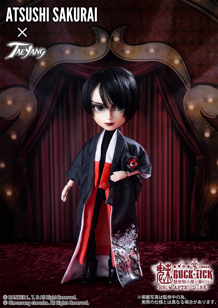 BUCK-TICK櫻井敦司のドール発売「魅世物小屋が暮れてから」の衣装を