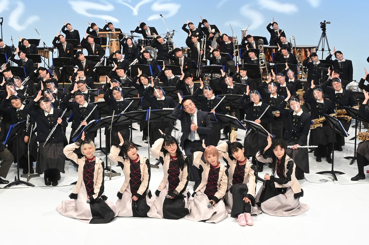 BiSH「世界一受けたい授業」で大阪桐蔭高校吹奏楽部の卒業公演後に