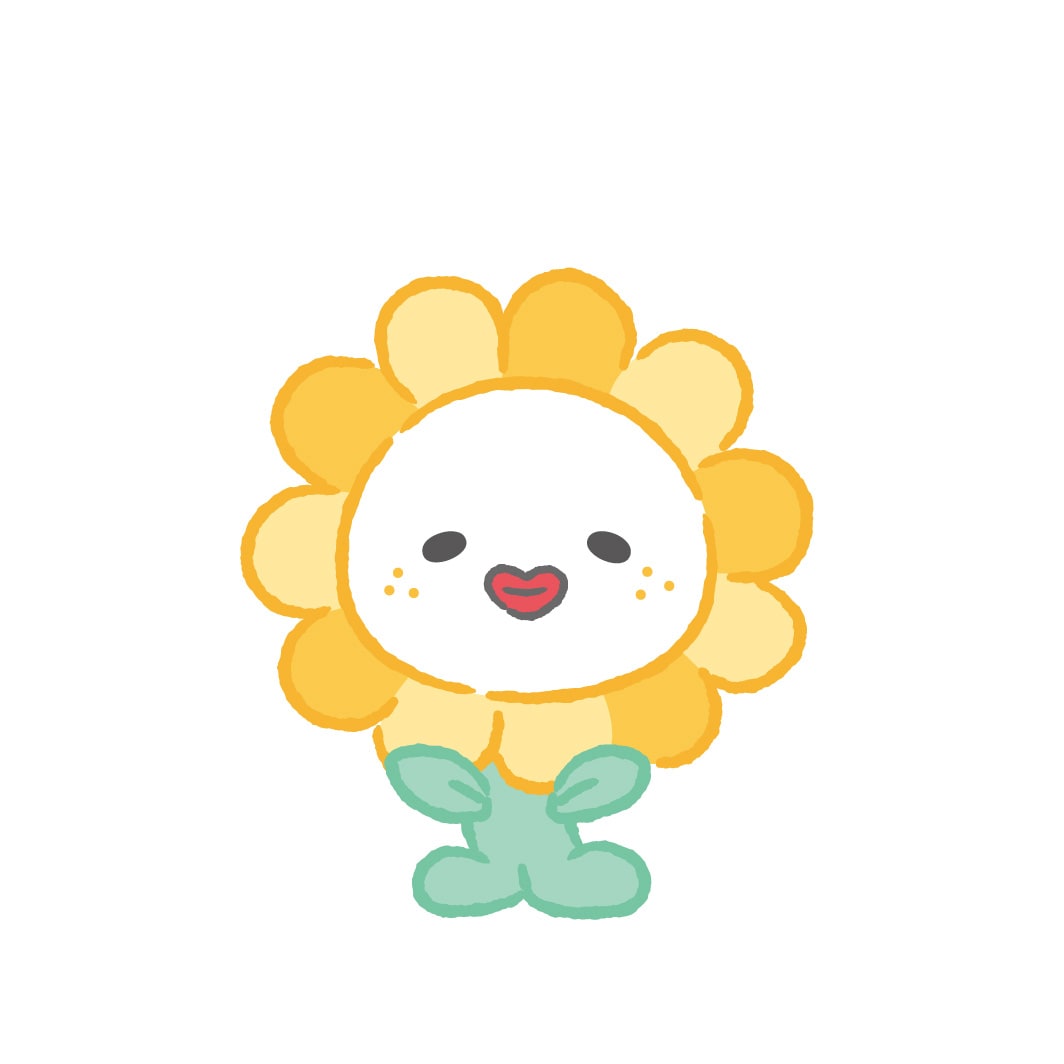 Bira（佐藤景瑚考案）。忘れんぼうでヘンテコなお花。趣味は占い。(c