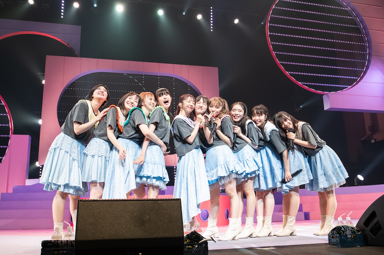 私立恵比寿中学、10人体制初ツアーで見せた“ebism” ゴールテープは目標