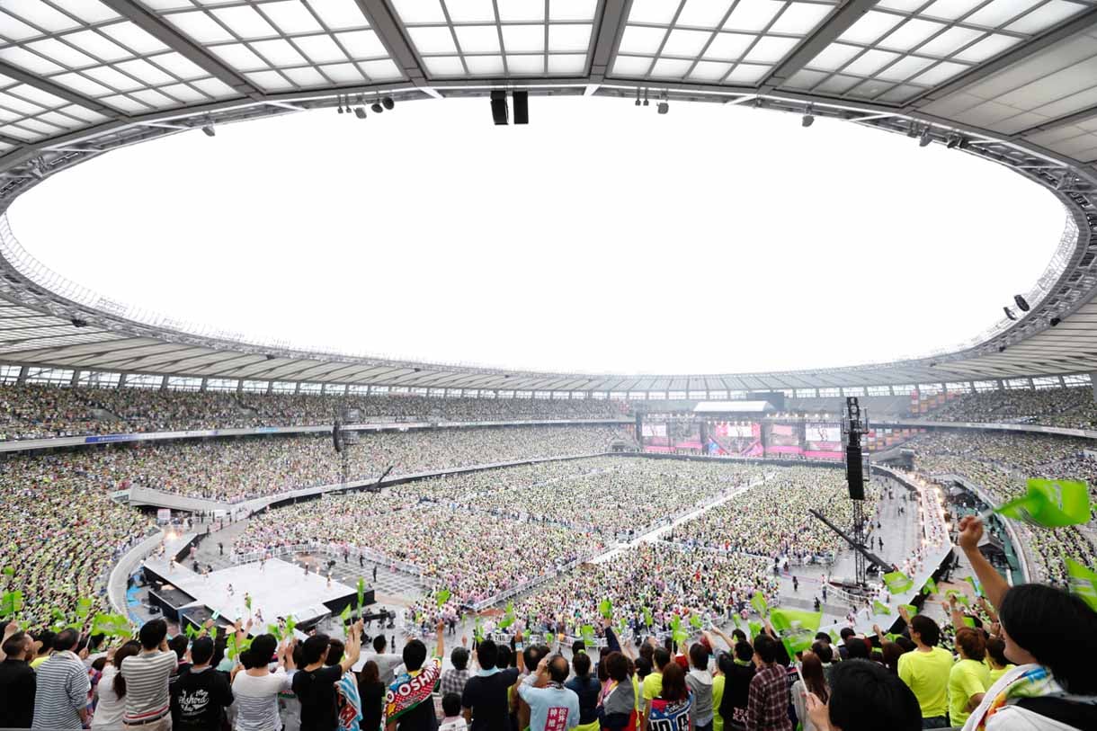 AKB48「大島優子卒業コンサート in 味の素スタジアム ～6月8日の降水