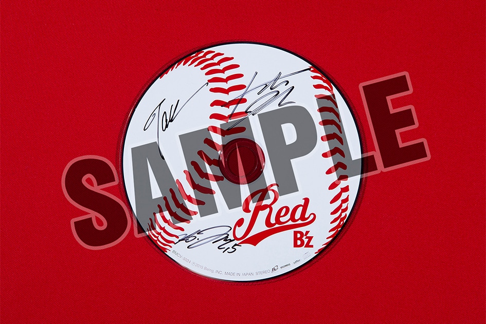 B'zシングルに100枚だけ稲葉＋松本＋カープ黒田の直筆サイン入りCD