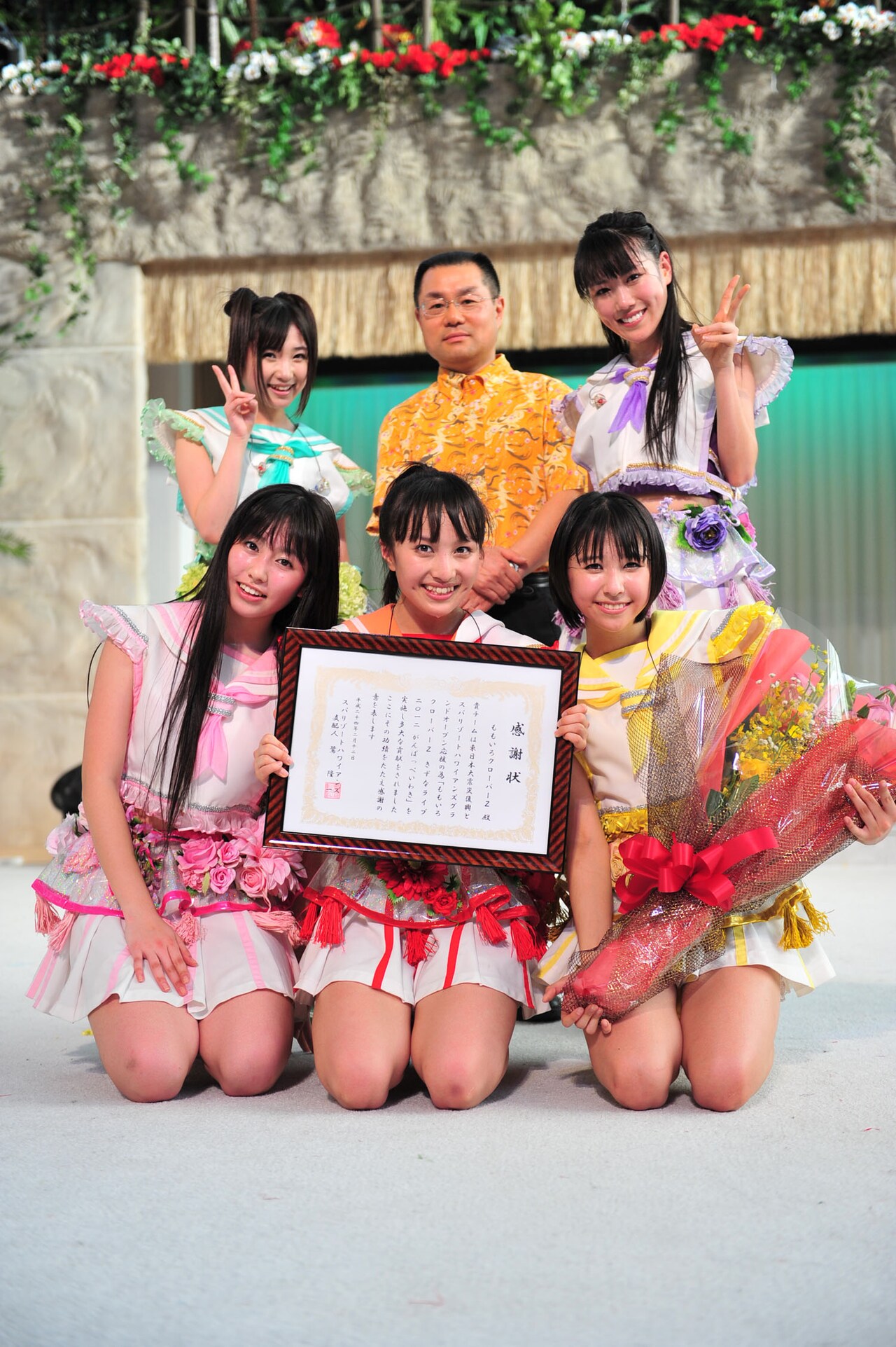 ももクロ、福島ハワイアンズライブでいわきを応援だZ - 音楽ナタリー