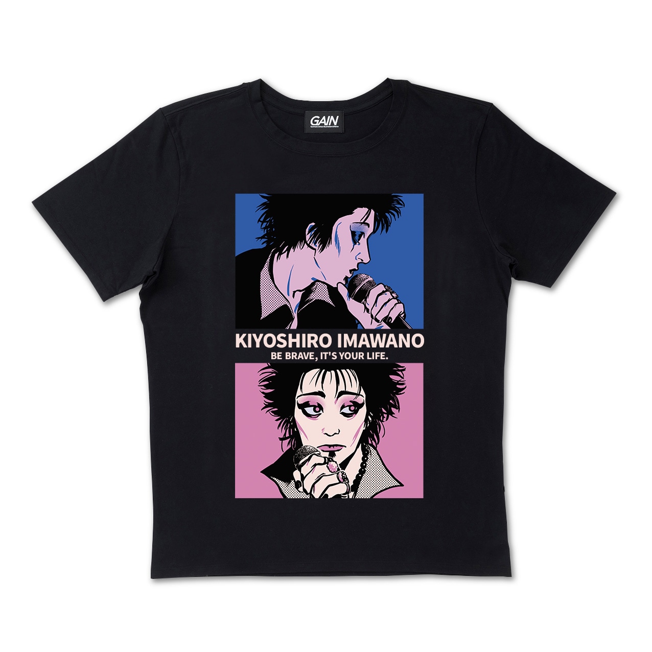 忌野清志郎とGAINのコラボTシャツ発売 イラストレーター原田ちあき