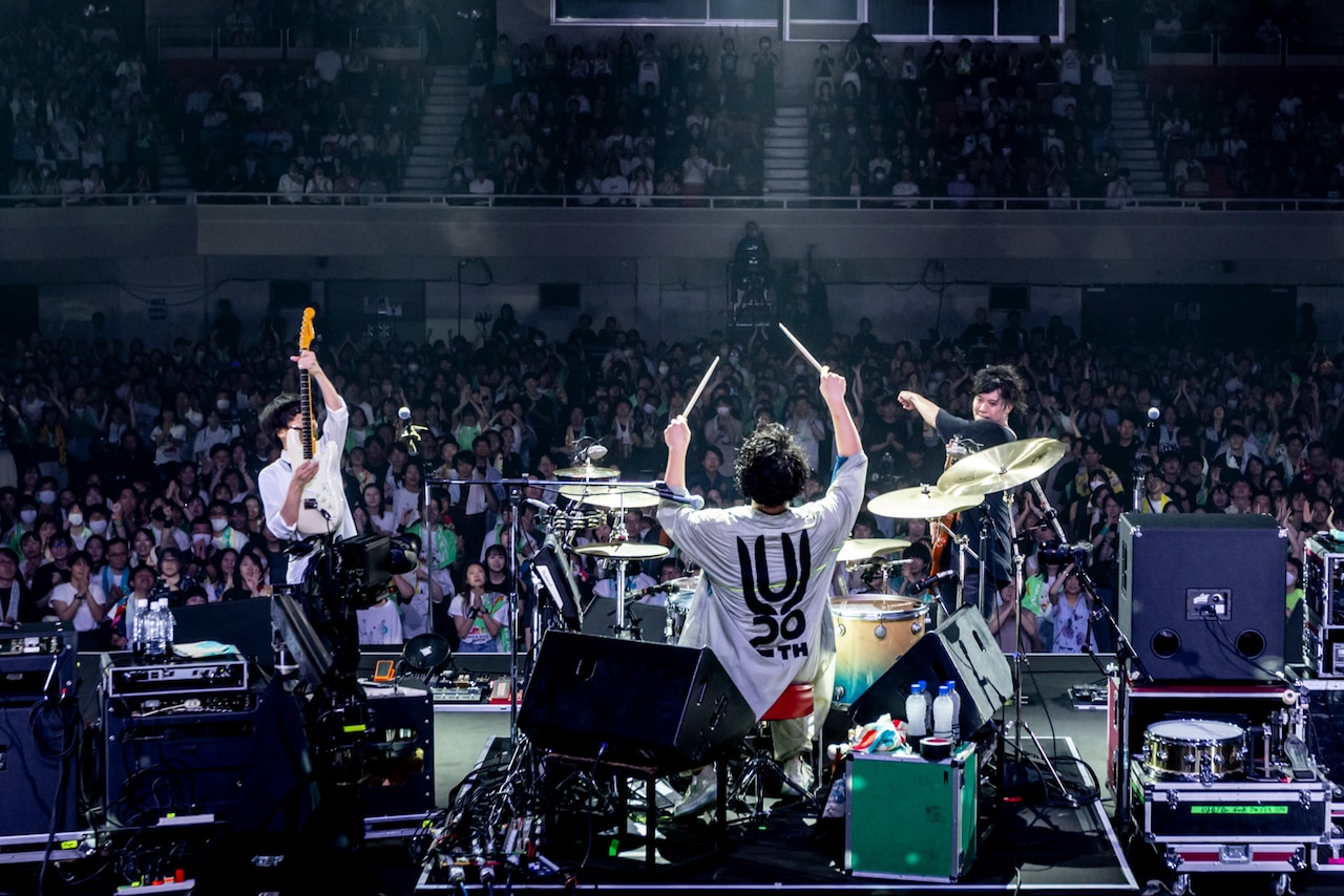 UNISON SQUARE GARDEN結成20周年武道館ライブ、観客と共有したロック