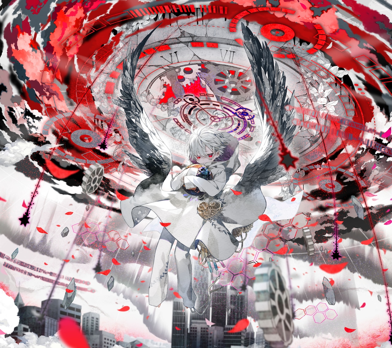 まふまふが5年ぶりニューアルバムリリース、2枚組30曲超えの大作「世会