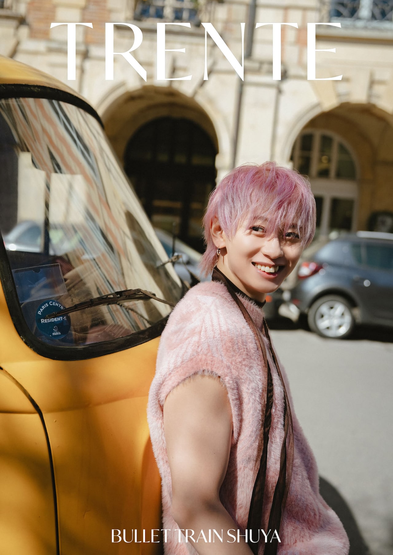 超特急シューヤの1stソロ写真集、パリ舞台にこだわりファッションと