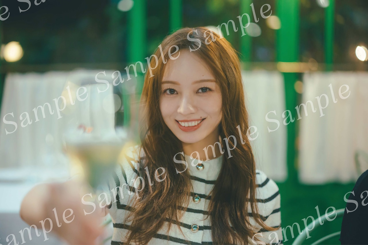 梅澤美波（乃木坂46）2nd写真集「透明な覚悟」の生配信特典ポスター