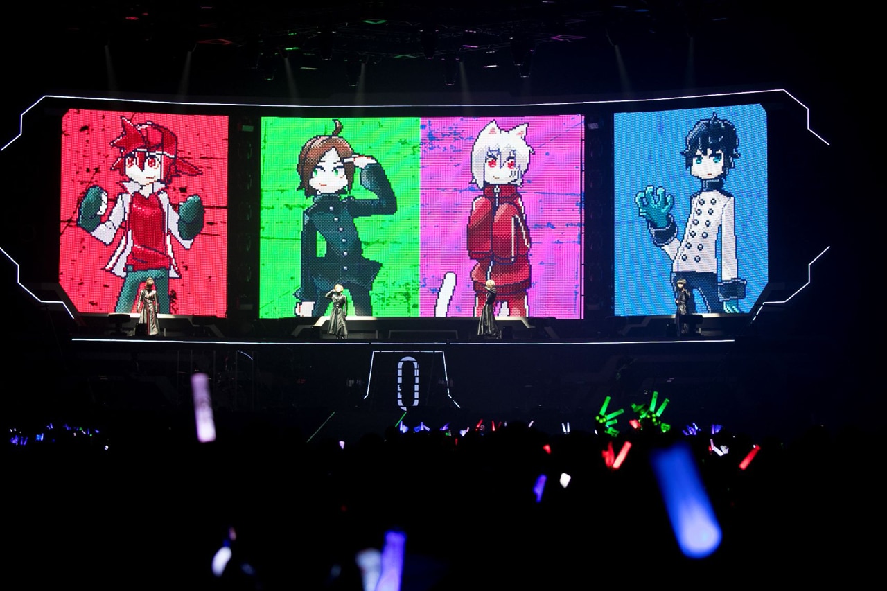 そらまふうらさか、4人それぞれが個性を発揮した「新年会」ライブ