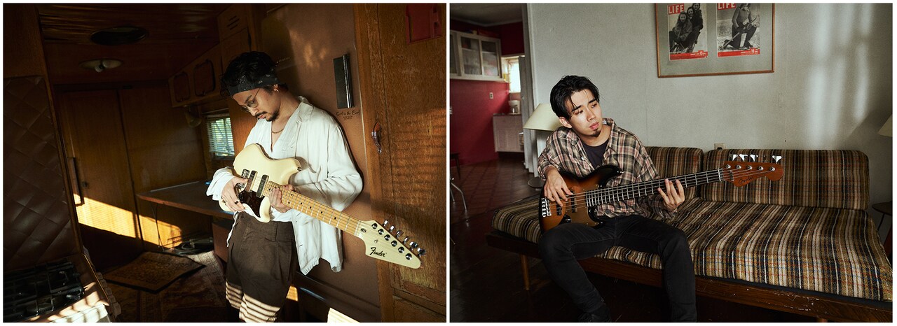 King Gnu常田大希＆新井和輝のフェンダーシグネイチャーモデル発売「何