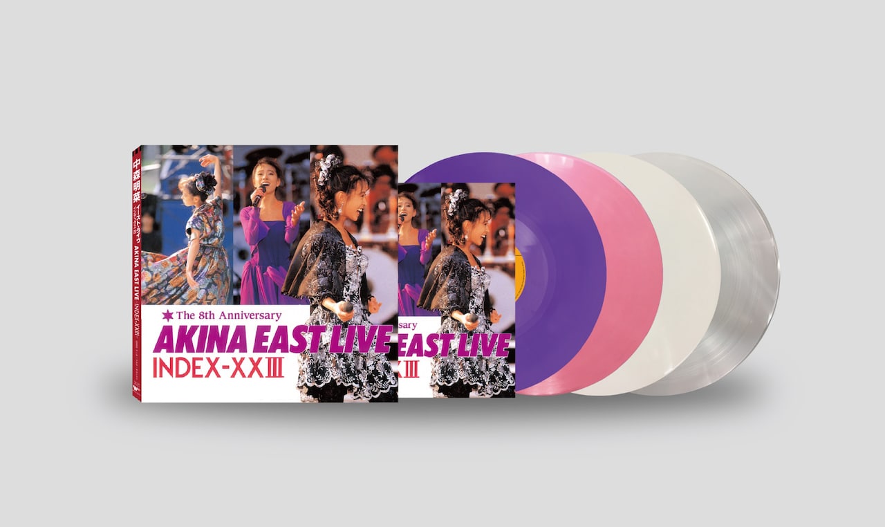 中森明菜のライブアルバム「EAST LIVE」が初アナログ化！「RECORD