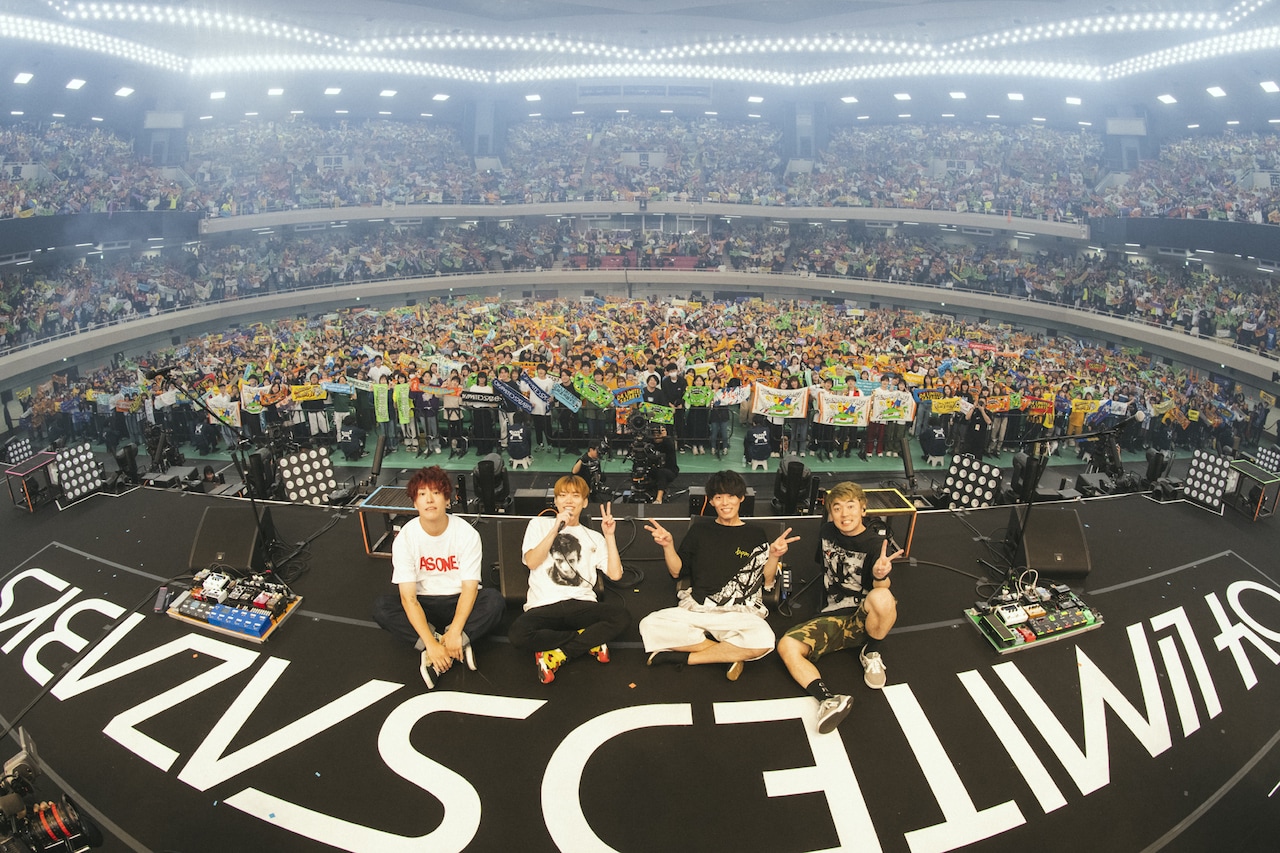 04 Limited Sazabysがバンド愛炸裂させた日本武道館ワンマン