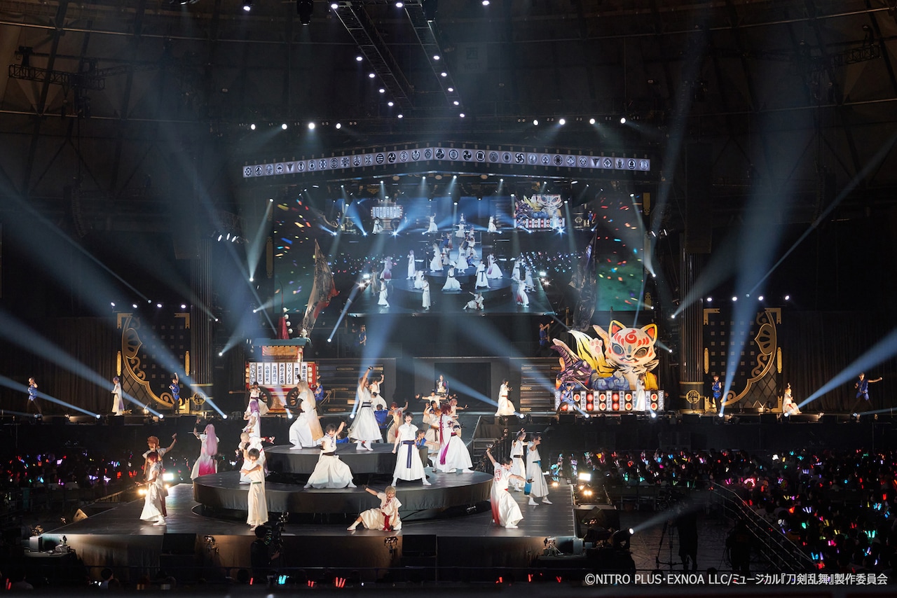 刀ミュ「真剣乱舞祭2022」福井で開幕、初日公演の舞台写真公開（舞台