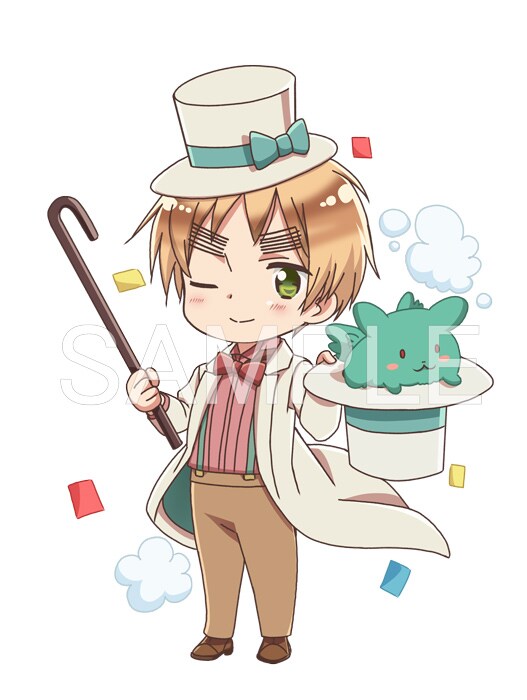 ヘタリア The World Twinkle」キデイランドコラボショップの描き下ろし